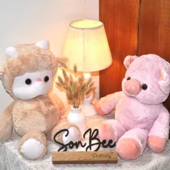 Cừu Bông Đáng Yêu Size 45cm – Gấu Bông Decor Phòng Ngủ Cao Cấp | Shop SonBee