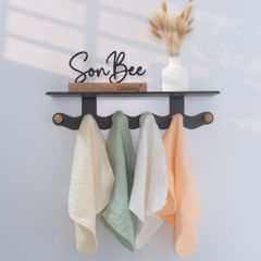 Set 10 Khăn Sữa 4 Lớp, Khăn Xô Muslin 4 Lớp SONBEE 27x27cm| Mềm Mịn.