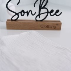 Set 10 Khăn Sữa 4 Lớp, Khăn Xô Muslin 4 Lớp SONBEE 27x27cm| Mềm Mịn.