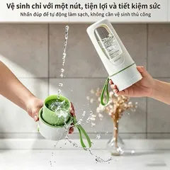 MÁY XAY SINH TỐ CẦM TAY MINI – JUICER - Xay được đá chính hãng