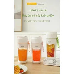 MÁY XAY SINH TỐ CẦM TAY MINI – JUICER - Xay được đá chính hãng
