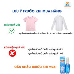 Tẩy Mực Bút Bi Trên Quần Áo LAFUM 50ml - Làm Sạch Vết Mực Bút Bi, Không Làm Phai Màu Vải