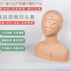 Đầu canh học massage cổ vai gáy (Có điểm bấm huyệt). Canh Lưng Silicon MC
