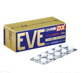 Viên uống giảm đau, hạ sốt tự nhiên Eve Quick DX 40 viên, giảm nhanh các cơn đau đầu, đau nửa đầu, đau cứng vai gáy, hạ sốt 801853