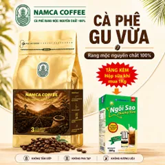 (1 Kg) CÀ PHÊ GU VỪA - Rang Mộc Nguyên Chất 100%. (Đã bao gồm 8% VAT)