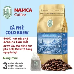 (1Kg) CÀ PHÊ COLD BREW. Cà Phê ủ Lạnh Cao Cấp (100% Hạt Cafe Arabica Cầu Đất) (Đã bao gồm 8% VAT)