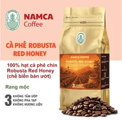 (1 kg) CÀ PHÊ ROBUSTA RED HONEY (Rang Mộc Nguyên Chất 100%) (Đã bao gồm 8% VAT)