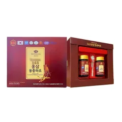 Cao hồng sâm đông trùng hạ thảo Hankwanjang Hộp 2 lọ x 250g
