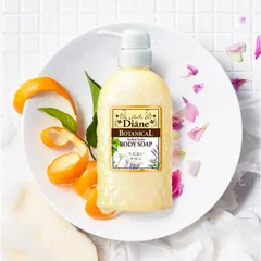 Sữa Tắm Dưỡng Ẩm Cho Da Nhạy Cảm, Da Khô Moist Diane Botanical Sicilian Fruits, Hương Trái Cây 500ml