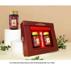 Cao Hồng Sâm Hàn Quốc 365 tăng cường sức đề kháng bồi bổ cơ thể hộp 2 hũ x 250g