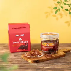 Sâm Lát Tẩm Mật Ong Hộp Đỏ Hàn Quốc, Hộp Quai Xách 200gr