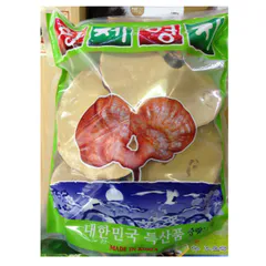 Nấm linh chi vàng Hàn Quốc loại thượng hạng túi xanh 1kg