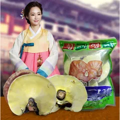 Nấm linh chi vàng Hàn Quốc loại thượng hạng túi xanh 1kg