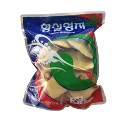 Nấm Linh Chi Tự Nhiên - Nấm linh chi vàng Lingzhi Mushroom Hàn Quốc Gói 1kg