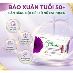 Viên hỗ trợ cân bằng nội tiết tố nữ Bảo Xuân Gold Nam Dược (3 vỉ x 10 viên) 802042