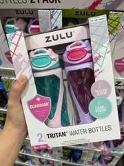 (HÀNG CHÍNH HÃNG MỸ) BÌNH NƯỚC ZULU TRITAN 473ml/bình