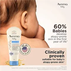 (HÀNG CHÍNH HÃNG MỸ) KEM BÔI CHÀM AVEENO BABY ACZEMA THERAPY 206g