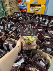 (HÀNG CHÍNH HÃNG MỸ) KẸO SOCOLA HEYSHEY’S NUGGETS 145 viên - 1.47kg - 4 vị