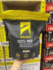 (HÀNG CHÍNH HÃNG MỸ) BỘT WHEY - ASCENT 100% WHEY - PROTEIN 1.9kg