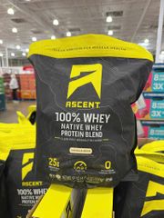 (HÀNG CHÍNH HÃNG MỸ) BỘT WHEY - ASCENT 100% WHEY - PROTEIN 1.9kg