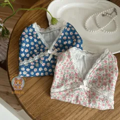 Áo Hoa Nhí Vintage (Tặng kẹp nơ) cho thú cưng - Áo, váy cho chó mèo, thú cưng - Ziềng iu Petshop