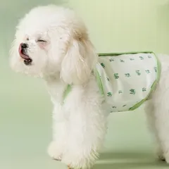 Áo Hai Dây Hoa Nhí (Tặng kẹp nơ nhỏ) - Áo cho cún, mèo - Phụ kiện chó mèo - Ziềng iu Petshop