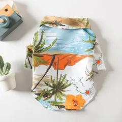 Sơ Mi Cây Dừa / Công Phượng (Tặng kẹp nơ) cho thú cưng - Áo, váy cho chó mèo, thú cưng - Ziềng iu Petshop