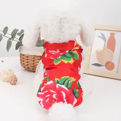 Sơ Mi Cây Dừa / Công Phượng (Tặng kẹp nơ) cho thú cưng - Áo, váy cho chó mèo, thú cưng - Ziềng iu Petshop