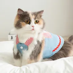 Yếm Jeans Hello cho Pet - Áo, váy cho chó mèo, thú cưng - Ziềng iu Petshop