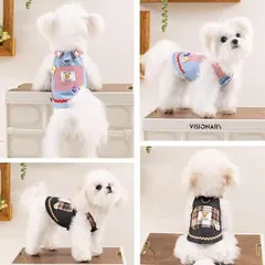 Yếm Jeans Hello cho Pet - Áo, váy cho chó mèo, thú cưng - Ziềng iu Petshop