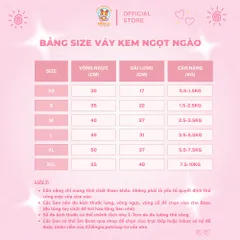 Váy/Áo Kem Ngọt Ngào (Tặng kẹp nơ) - Áo, váy cho chó mèo, thú cưng - Ziềng iu Petshop