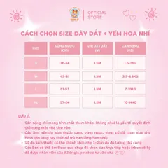 Dây dắt Yếm Hoa Nhí- Dây dắt cho chó mèo, dây dắt thú cưng - Ziềng iu Petshop