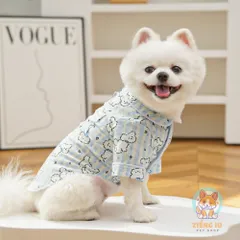 Áo Pijama Puppy (Tặng kẹp nơ) cho thú cưng - Áo, váy cho chó mèo, thú cưng - Ziềng iu Petshop