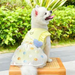 Váy Kẹo Ngọt (Tặng kẹp nơ) cho thú cưng - Áo, váy cho chó mèo, thú cưng - Ziềng iu Petshop