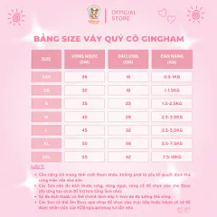 Váy Quý Cô Gingham (Tặng kẹp nơ) - Áo, váy cho chó mèo, thú cưng - Ziềng iu Petshop