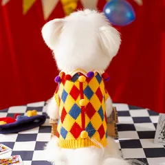 Áo Chú Hề cho thú cưng - Áo, váy cho chó mèo, thú cưng - Ziềng iu Petshop