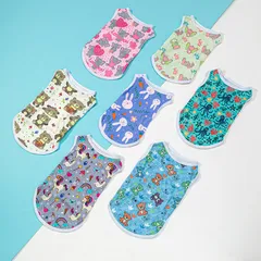 Áo thun hè (nhiều màu) chống rụng lông cho Pet - Áo cho chó mèo, thú cưng - Ziềng iu Petshop