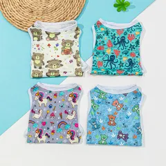 Áo thun hè (nhiều màu) chống rụng lông cho Pet - Áo cho chó mèo, thú cưng - Ziềng iu Petshop