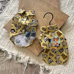 Áo Sơmi Hoạt Hình Cartoon (Tặng kẹp nơ) cho thú cưng - Áo, váy cho chó mèo, thú cưng - Ziềng iu Petshop