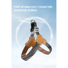 (CÓ SIZE LỚN) Dây dắt STRONGE phản quang cao cấp da lộn - Dây dắt cho chó mèo, thú cưng - Ziềng iu Petshop