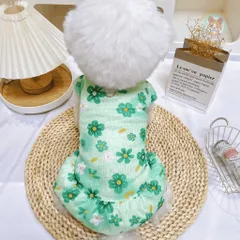 Váy Hoa Xinh (Có Size Lớn) cho thú cưng - Tặng kẹp nơ nhỏ - Áo, váy cho chó mèo, thú cưng - Ziềng iu Petshop