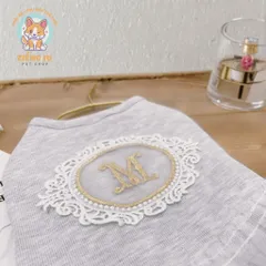 Váy Mơ Mộng cotton ren (Tặng kẹp nơ) cho thú cưng - Áo, váy cho chó mèo, thú cưng - Ziềng iu Petshop
