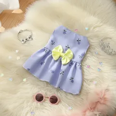 Váy Nơ Dễ Thương (Tặng kẹp nơ) cho thú cưng - Áo, váy cho chó mèo, thú cưng - Ziềng iu Petshop