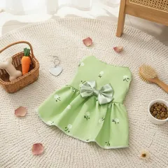 Váy Nơ Dễ Thương (Tặng kẹp nơ) cho thú cưng - Áo, váy cho chó mèo, thú cưng - Ziềng iu Petshop