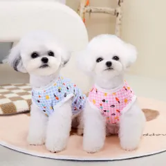 Áo thun kẻ ô Chống Rụng Lông Cho Chó Mèo - Áo, váy cho chó mèo, thú cưng - Ziềng iu Petshop