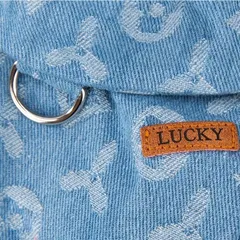 Áo sơmi jeans/denim Lucky cho pet - Áo, váy cho chó mèo, thú cưng - Ziềng iu Petshop