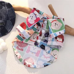 Áo sơmi Puppy (Tặng kẹp nơ) cho thú cưng - Áo, váy cho chó mèo, thú cưng - Ziềng iu Petshop