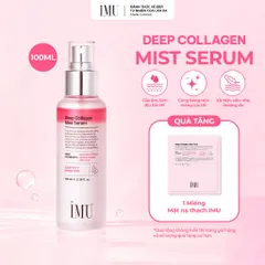 Serum Dạng Xịt IMU Deep Collagen Cấp Ẩm Sâu, Dưỡng Căng Bóng Da, Tăng Đàn Hồi Da 100ml