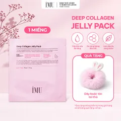 Mặt Nạ Thạch IMU Deep Collagen Jelly Pack Cấp Ẩm, Phục Hồi, Dưỡng Sáng, Ngừa Lão Hóa Mờ Nhăn 34g