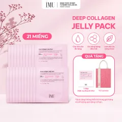 [Super Deal] Hộp 20+1 Miếng Mặt Nạ Thạch IMU Deep Collagen Jelly Pack Cấp Ẩm,Dưỡng Sáng,Ngừa Lão Hóa